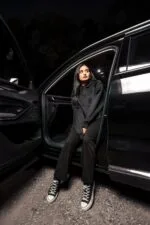 Unisex Hype-opia Hoodie - Black - Image 3