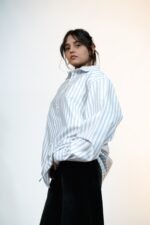 Unisex Rave Stripe Blu/Wht
